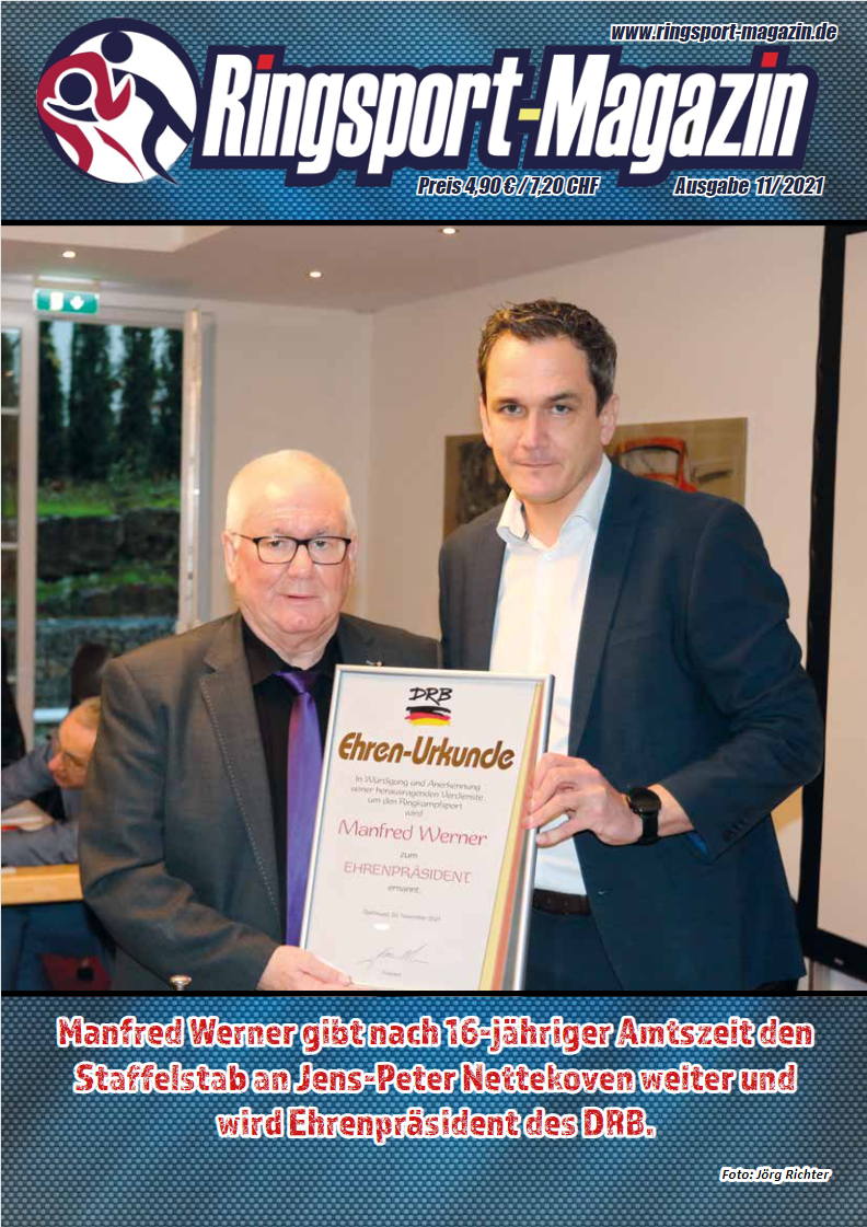 RingsportMagazin 11/2021 RingsportMagazin uptodate aus